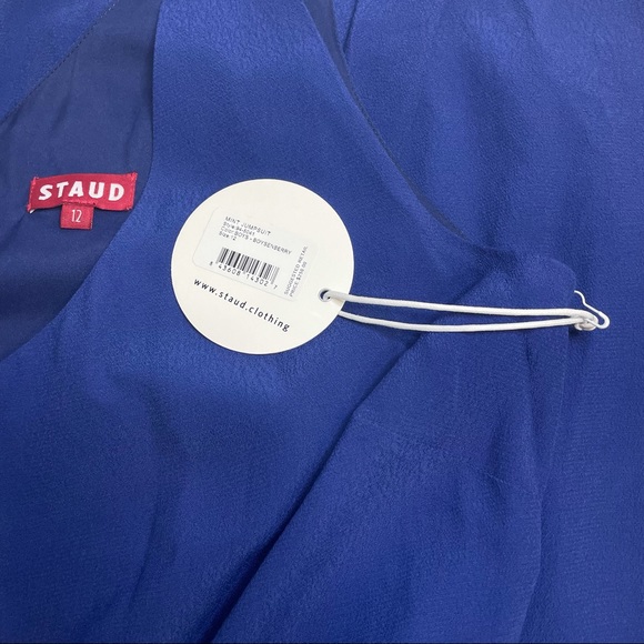 STAUD - Mint Jumpsuit - Sleeveless - Blue - Sz 12 - Picture 9 of 9